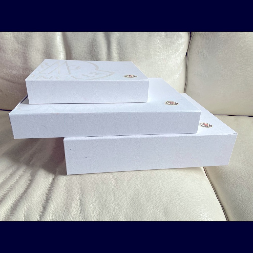 3 Moncler Gift Boxes. - image 2
